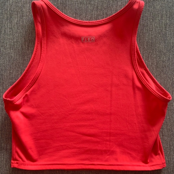 FLEO tempo crop Teaberry Medium - Picture 2 of 3